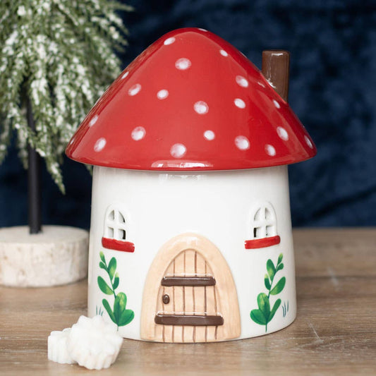 Mushroom House Ölbrenner und Wachswärmer