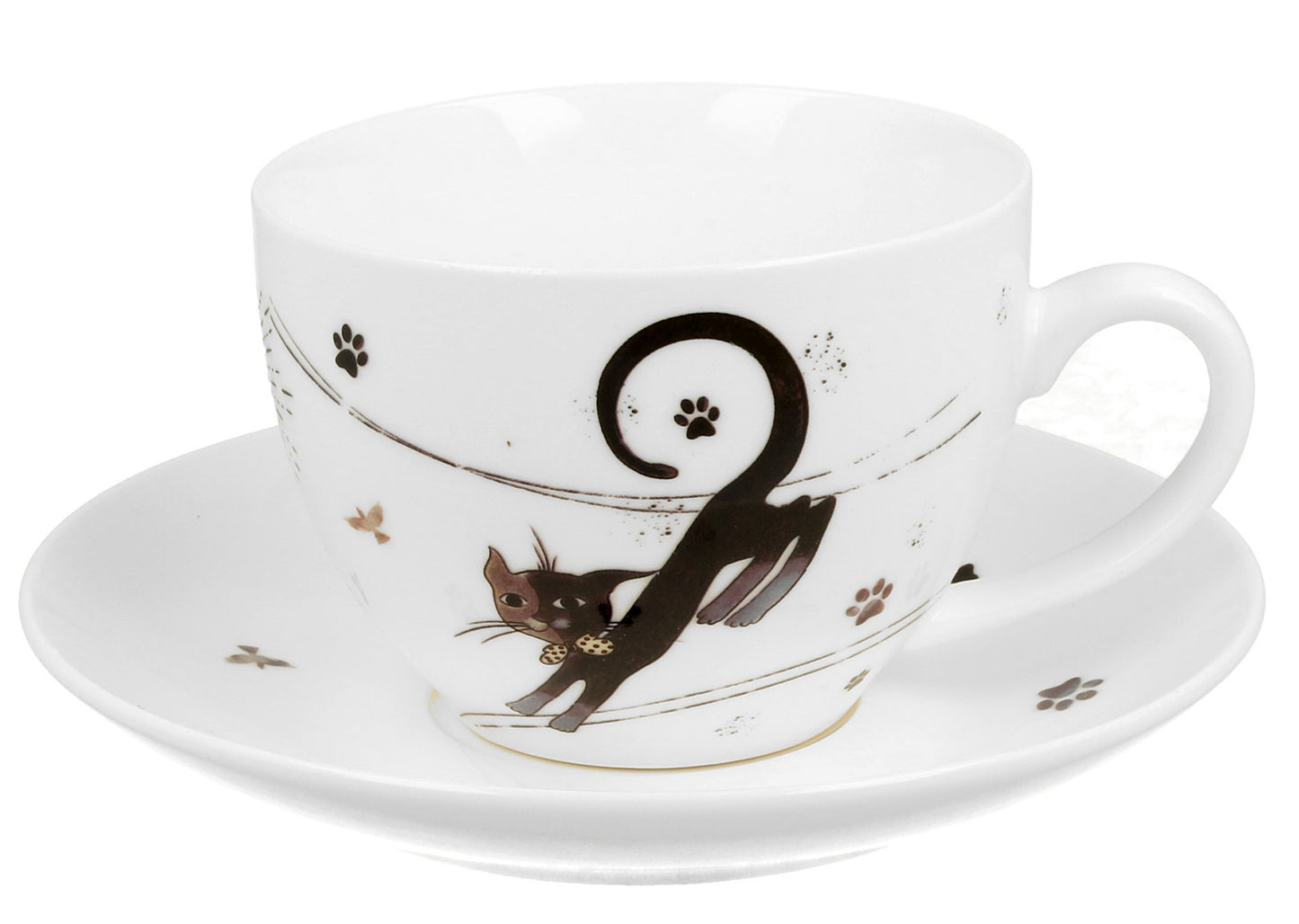 Duo Tasse Katzen mit Untertasse 250 ml