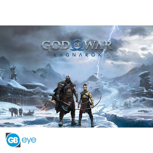 Poster 91,5 x 61 cm God of War - Key Art