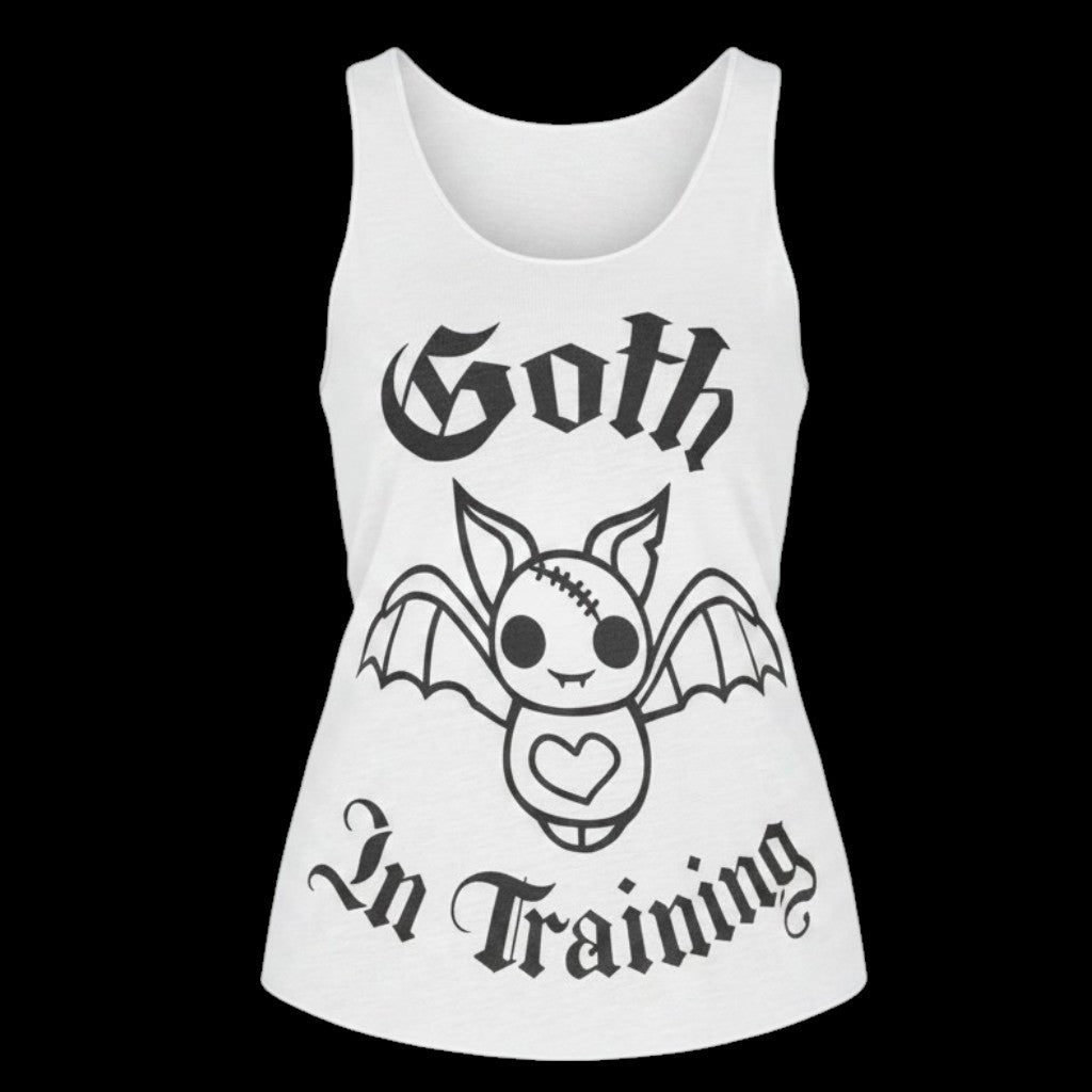 Goth In Training Vest – Ghost Mannequin Rückansicht