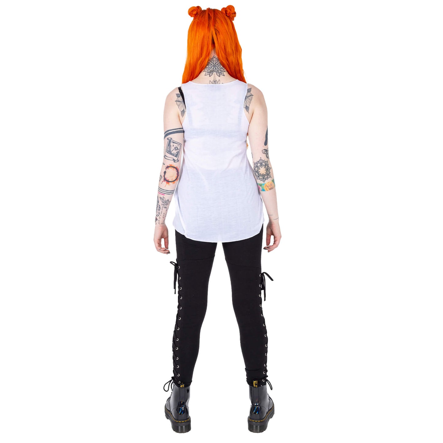 Goth In Training Vest – Model Seitenansicht