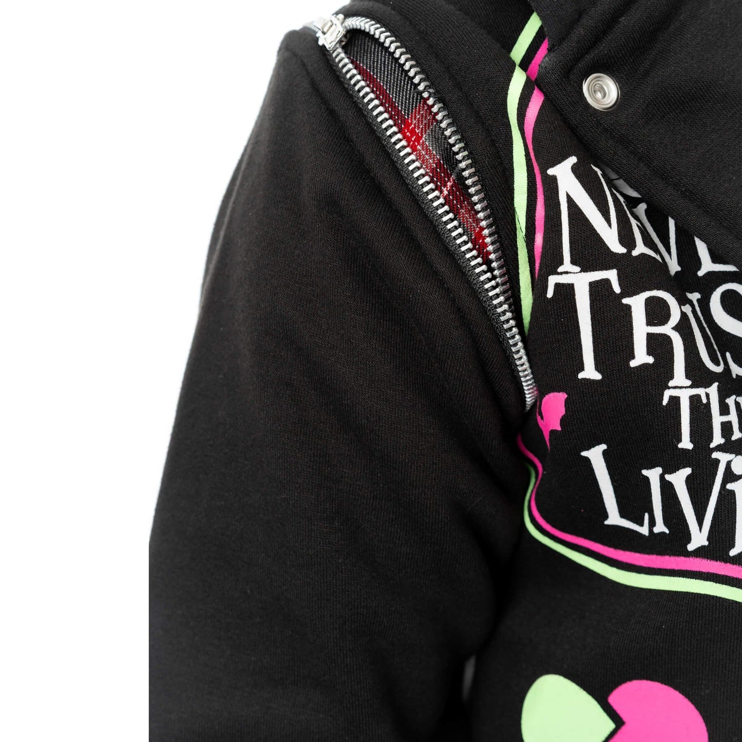 Hex Bear Varsity Jacket – Artwork Detail Mitte