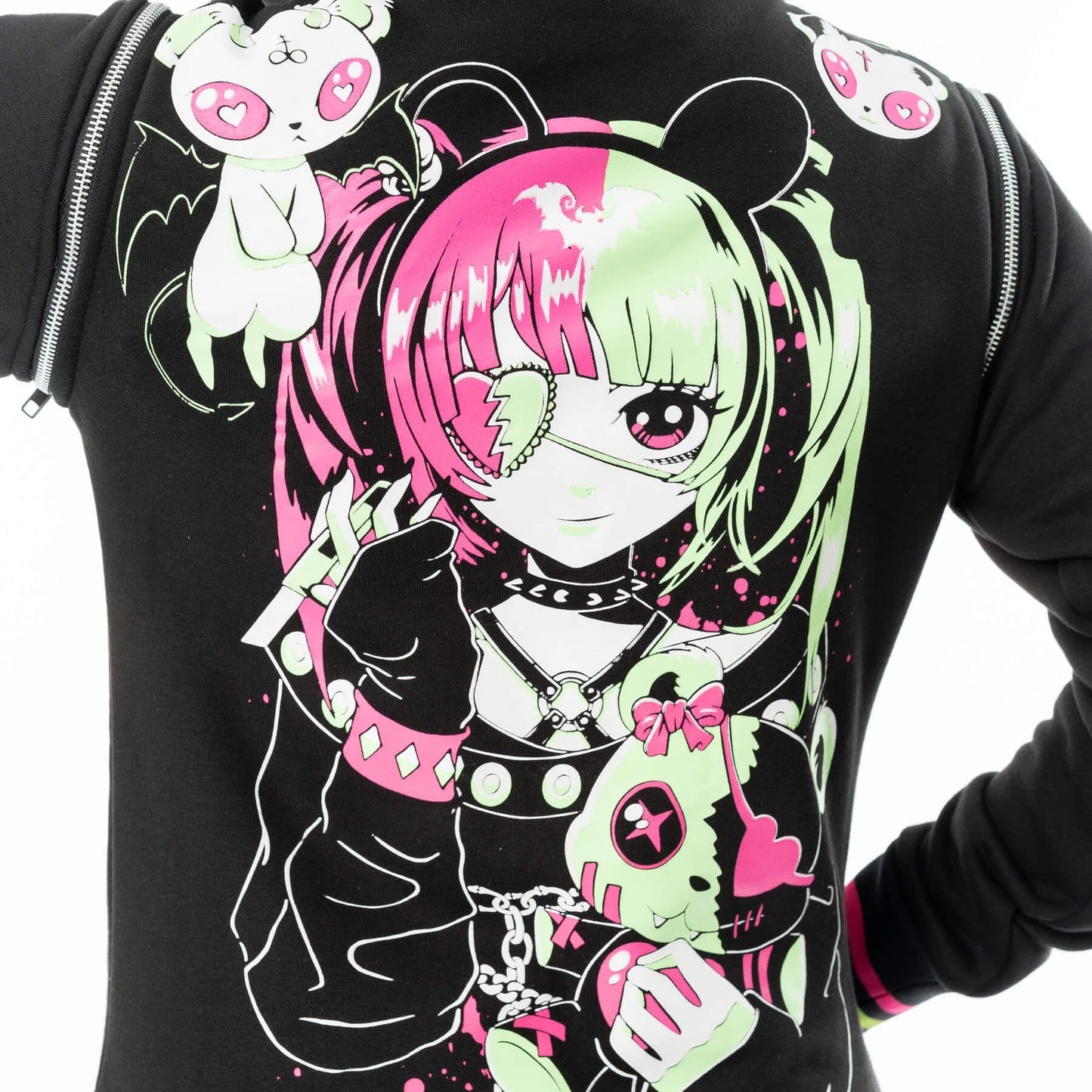 Hex Bear Varsity Jacket – Artwork Detail unten