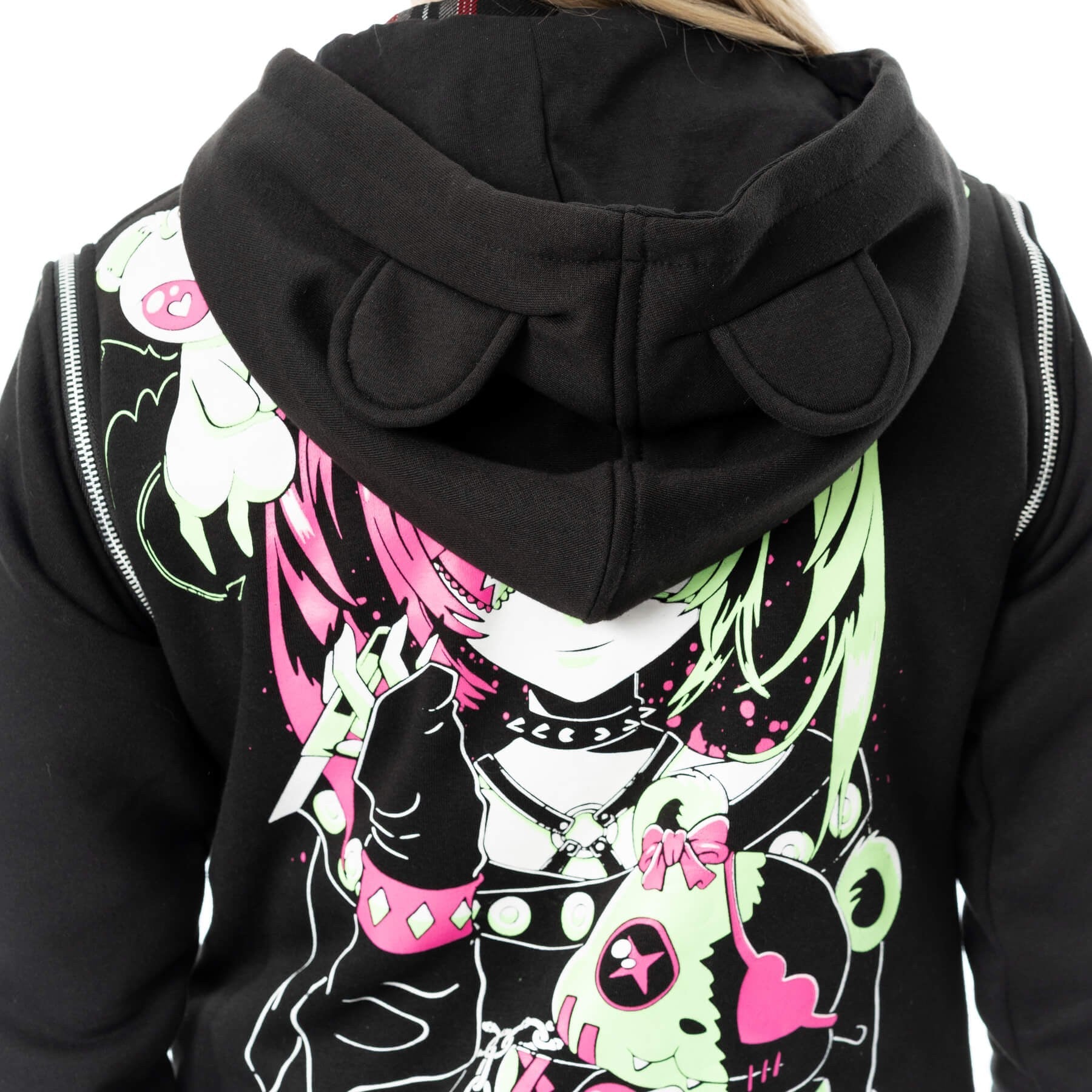 Hex Bear Varsity Jacket – Seitenansicht