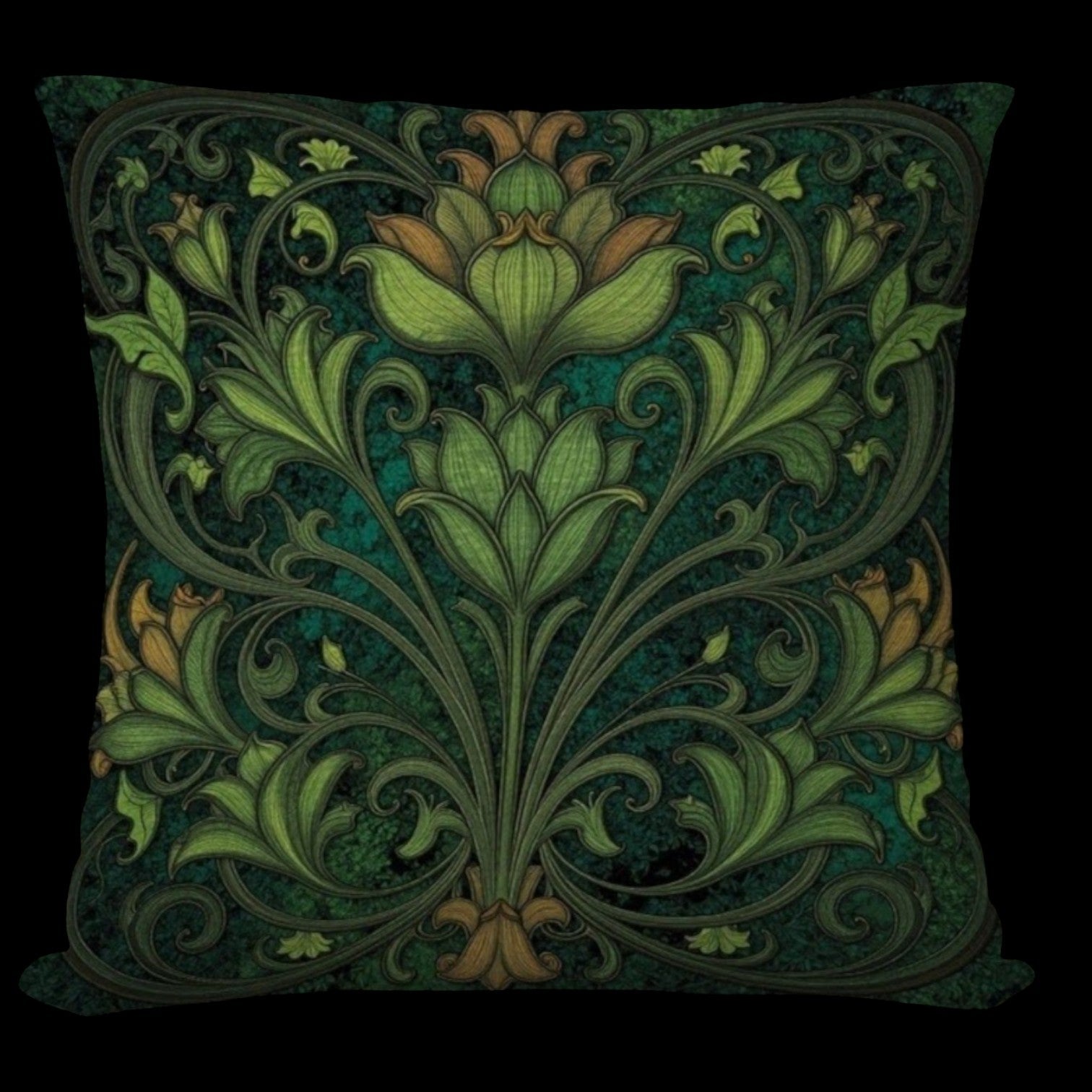 Kissenbezug Botanica Vintage – Freisteller schwarz