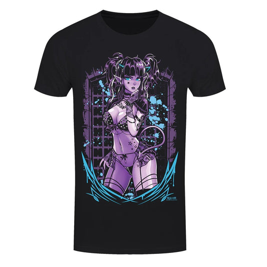 Anime Gothic Requiem Collective „Blair“ T-Shirt Goth Demon Girl
