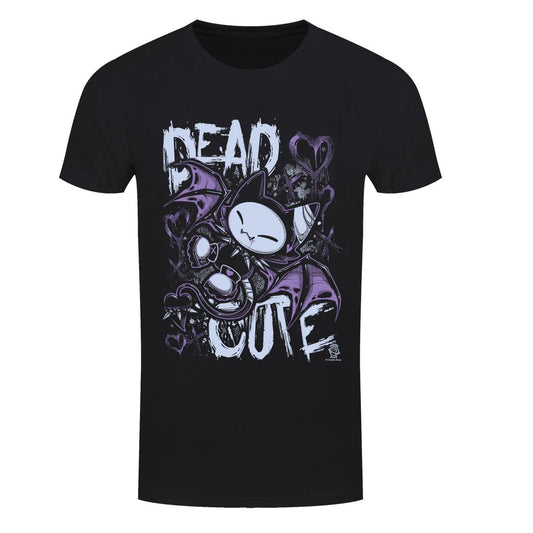 Cosmic Soup „Dead Cute“ Vampire Bat schwarzes T-Shirt Fledermaus