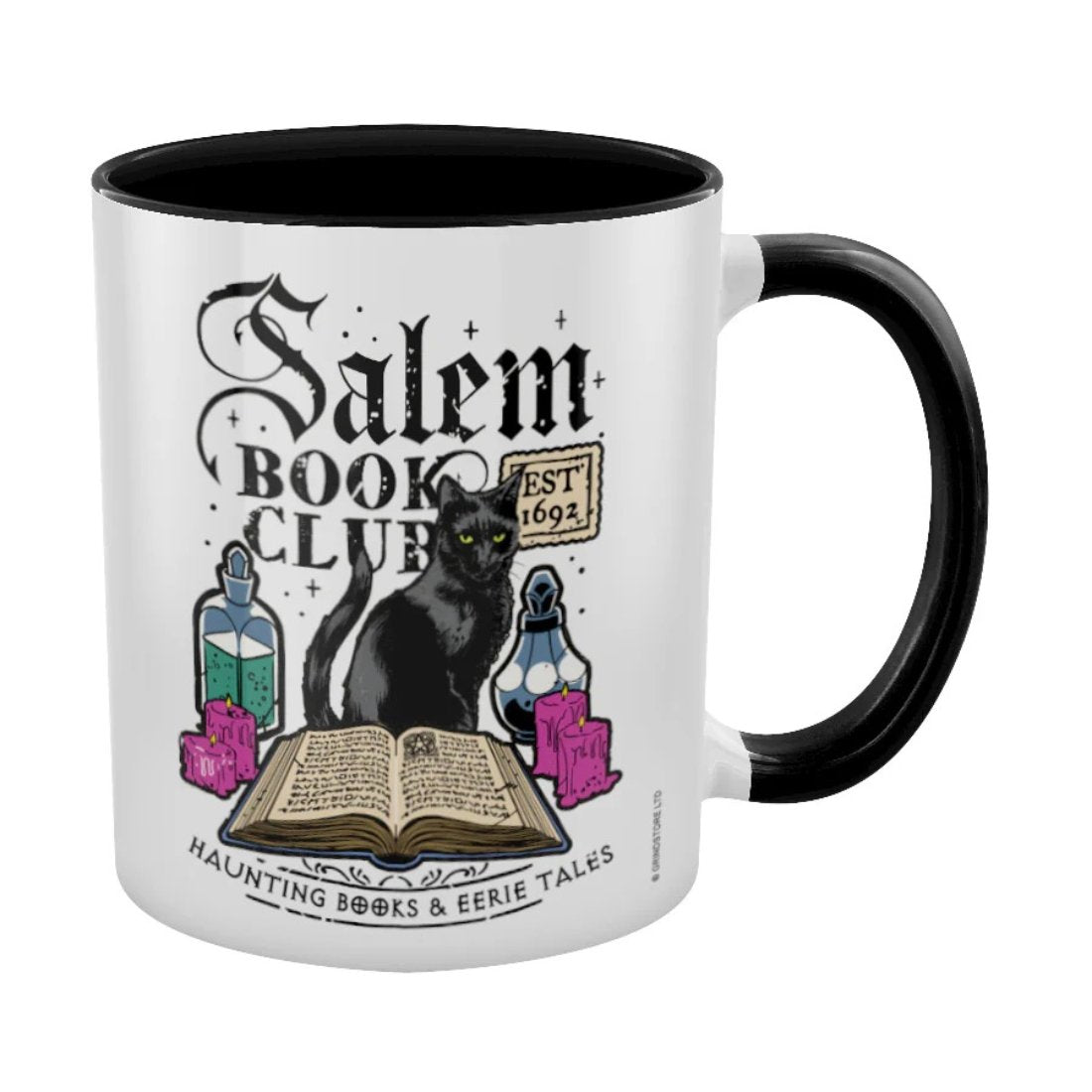 Salem Book Club Tasse - Haunting Books - Gothic Kaffeebecher
