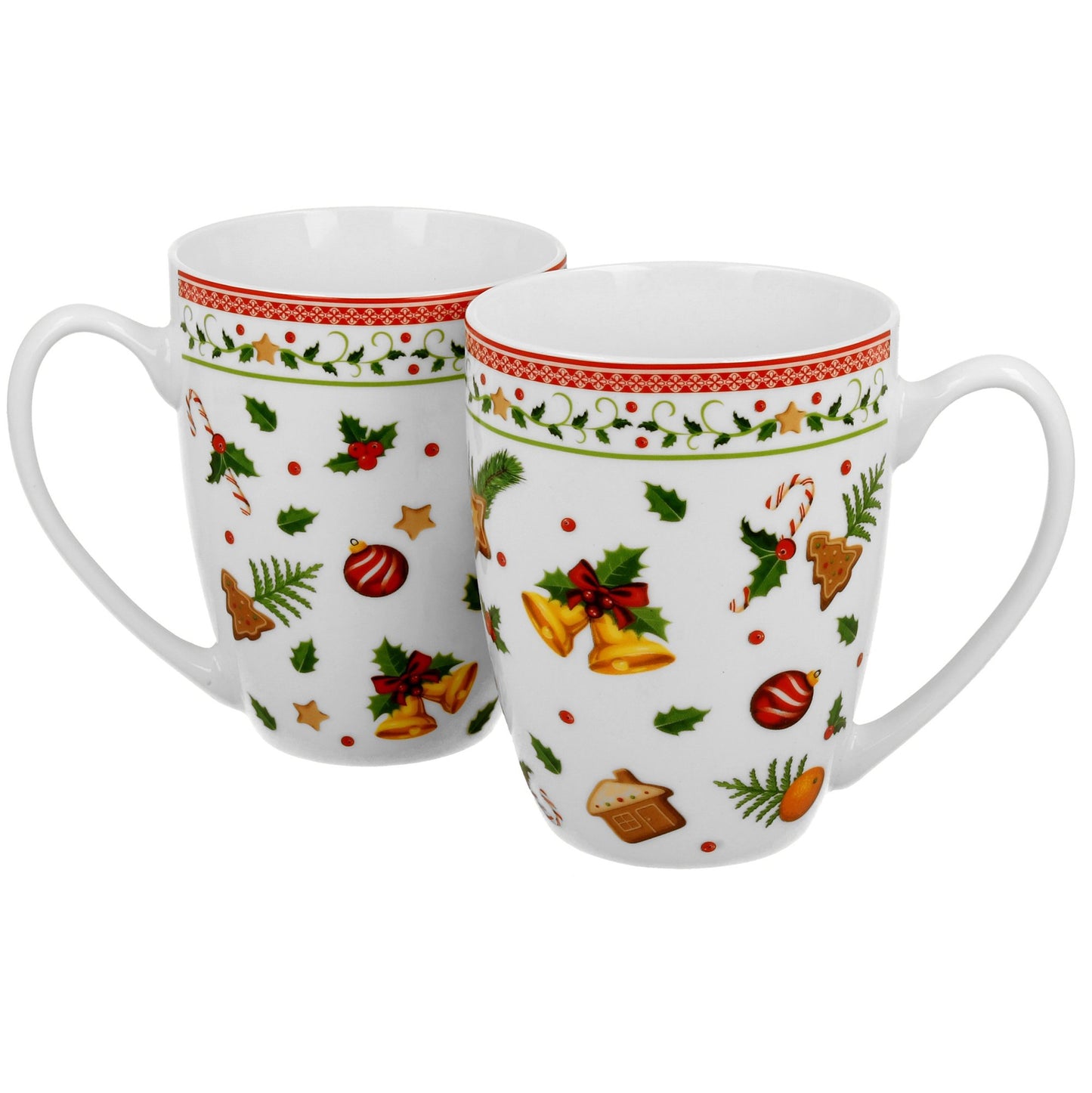 Duo Tassen Set Weihnachten 2x Tasse festlich 320 ml