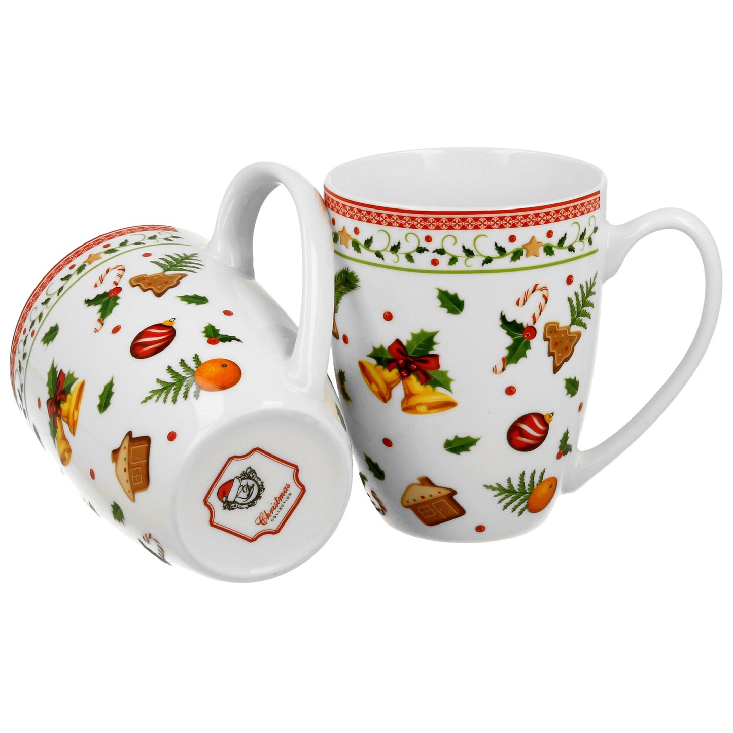 Duo Tassen Set Weihnachten 2x Tasse festlich 320 ml