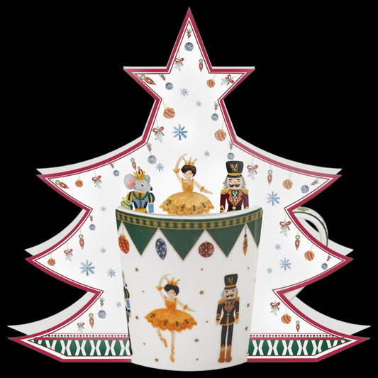 Weihnachtstasse „Nussknacker und Tänzerin“ 400 ml