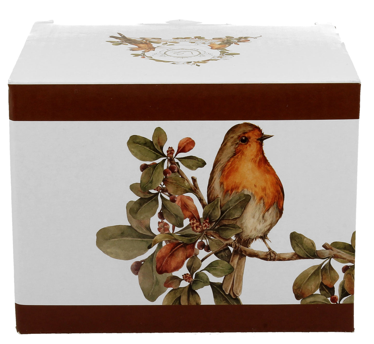 Duo Tasse Tiermotiv Rotkehlchen 420 ml vintage