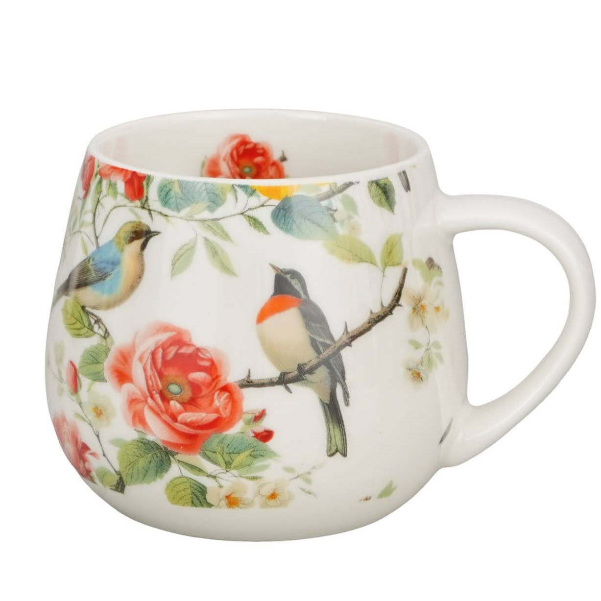 DUO Porcelain Tassse– Fassbecher July Vogelmotiv (430 ml)