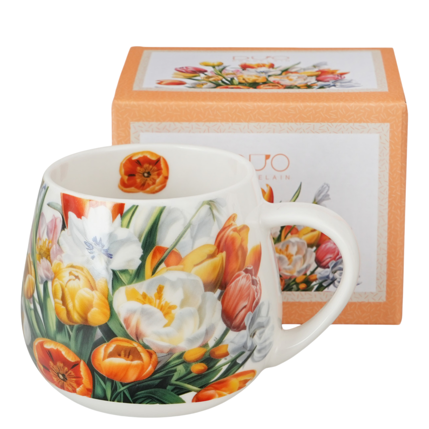 DUO Porcelain Tasse Tulpen 430ml