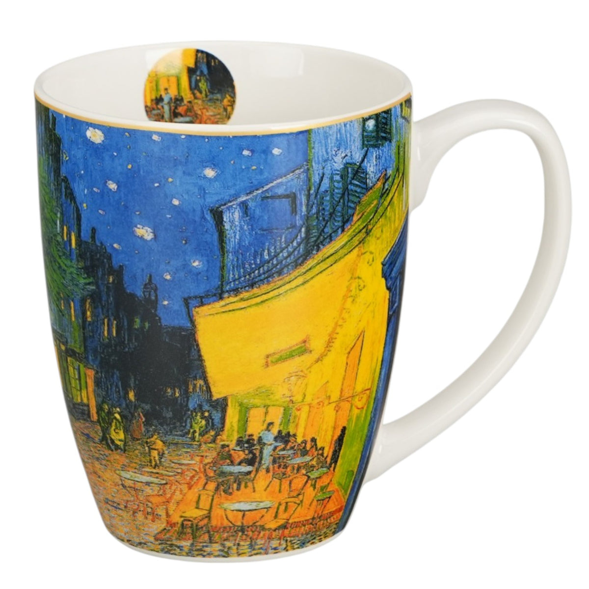 Becher „Caféterrasse am Abend“ 360 ml Van Gogh vintage Tasse Duo