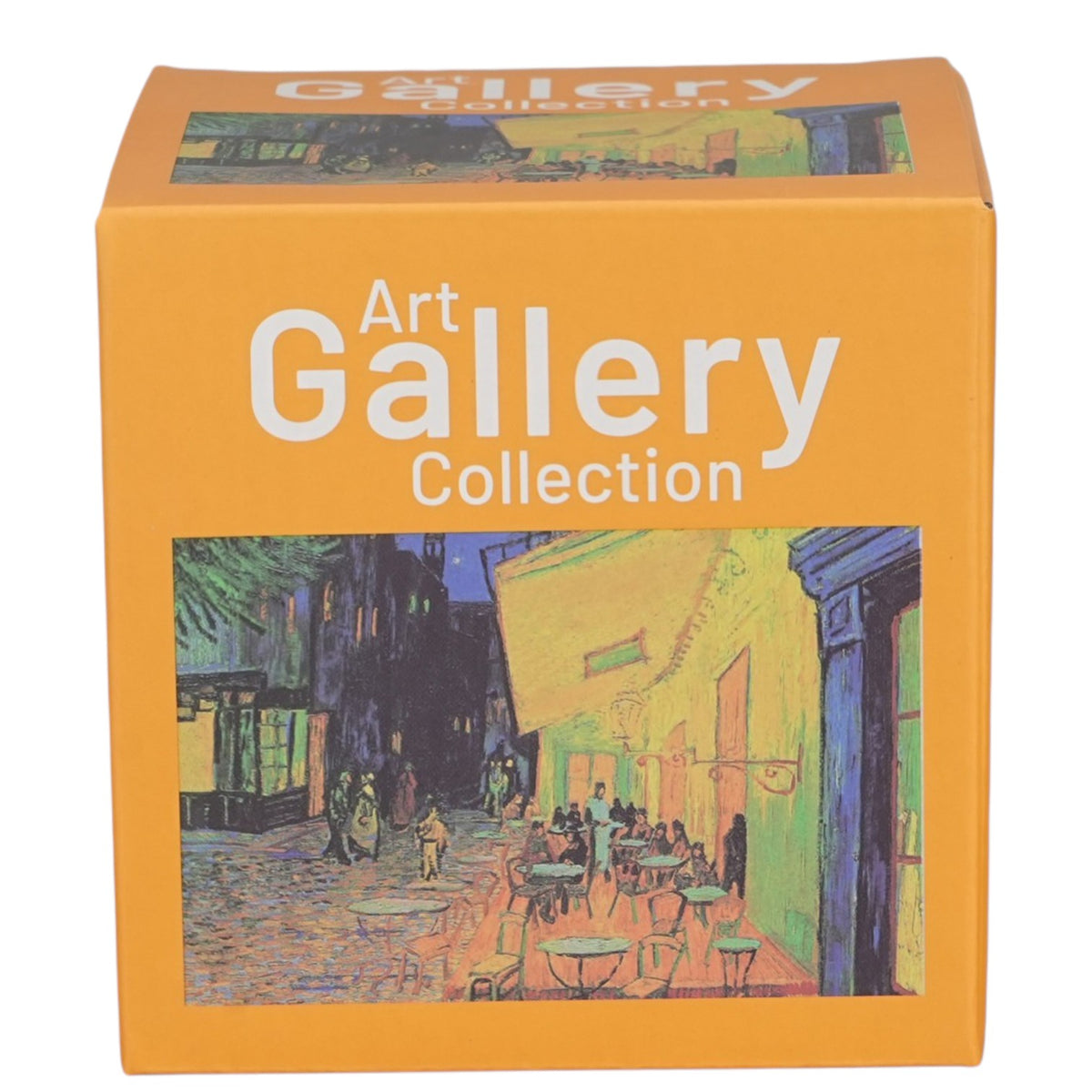 Becher „Caféterrasse am Abend“ 360 ml Van Gogh vintage Tasse Duo