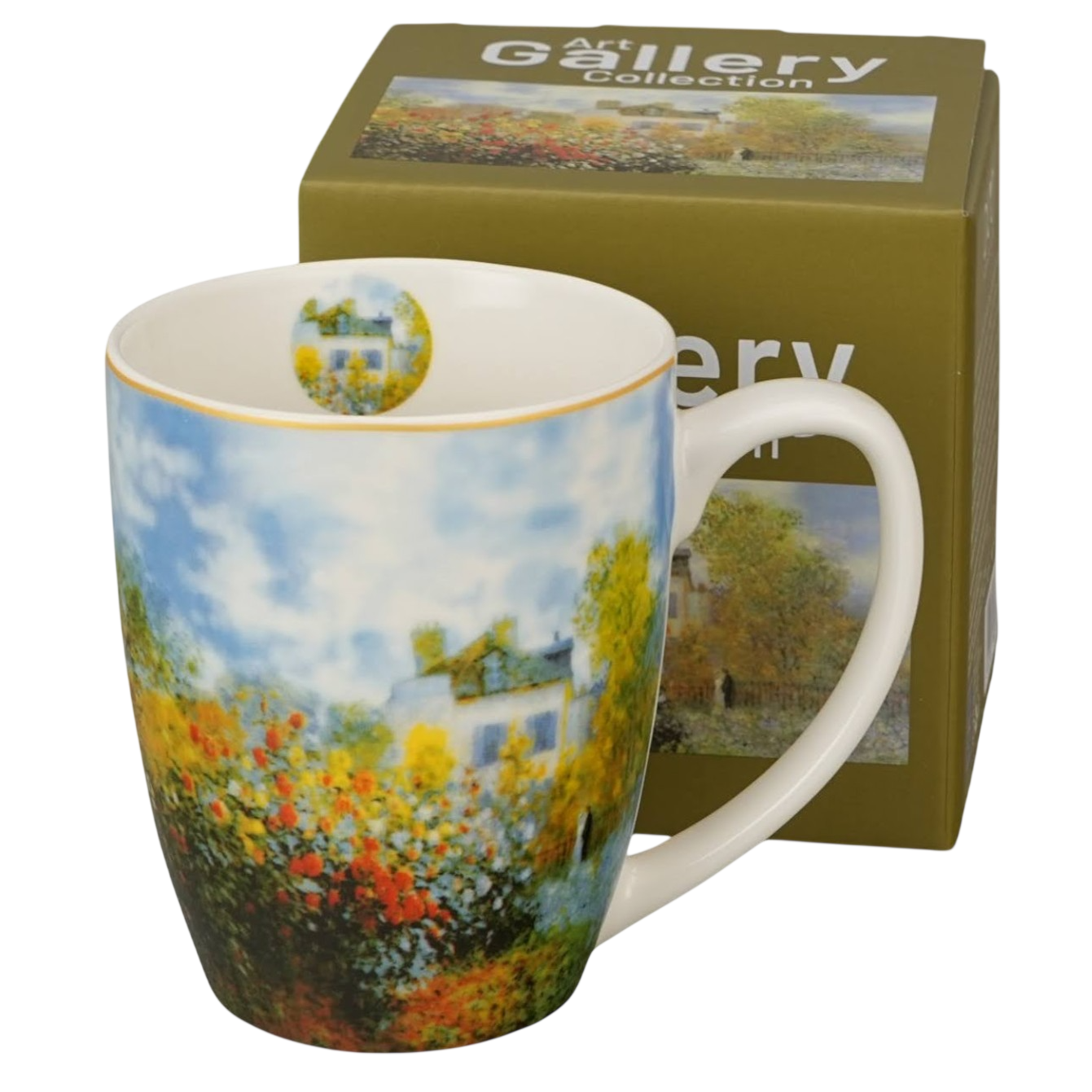 Duo Art Gallery Collection Tasse Becher Monet – Der Garten in Argenteuil
