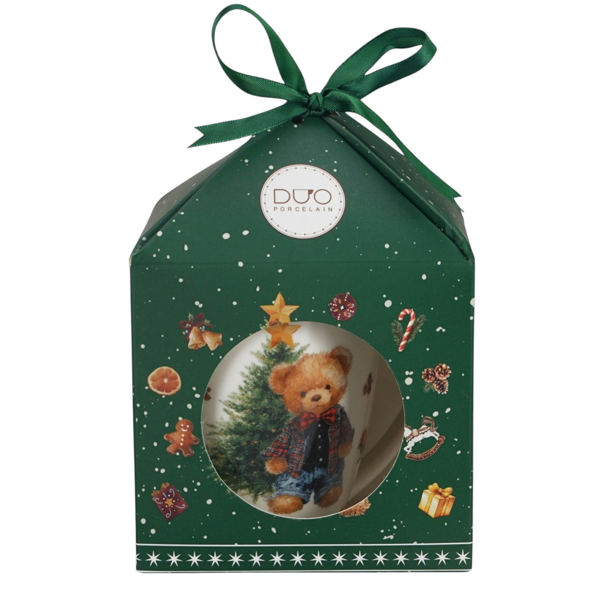 Vintage-Weihnachtstasse „Teddy Noel“ 360 ml Kaffebecher Weihnachten