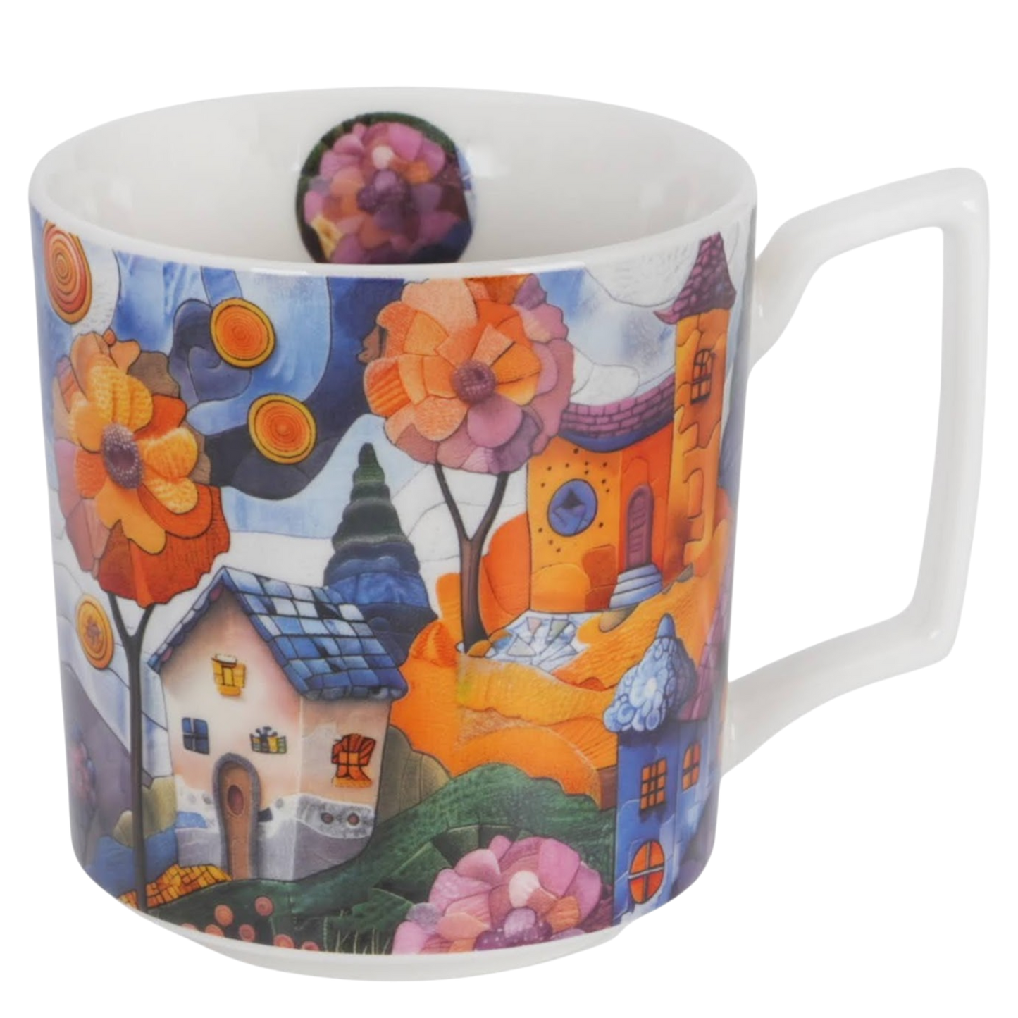 DUO Porcelain Modern Art Collection Becher Kaffeetasse  – Countryside