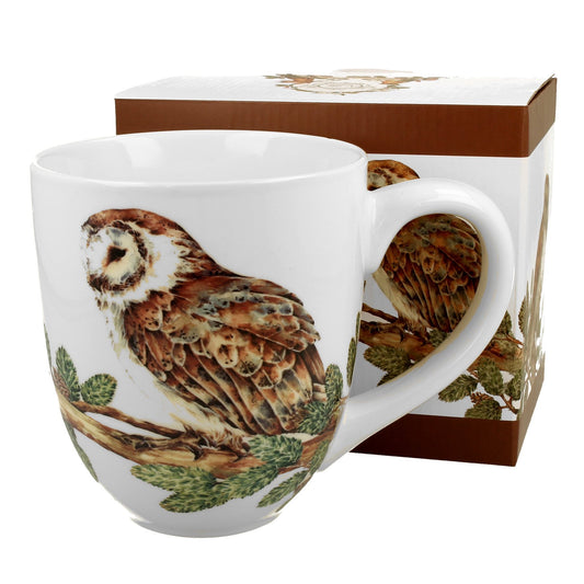 Duo Tasse Tiermotiv Eule 420 ml vintage