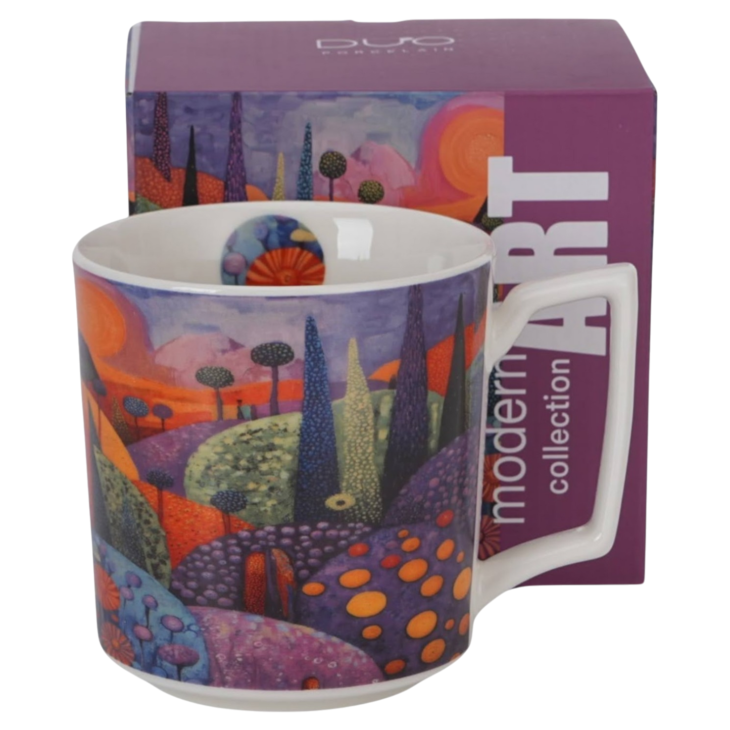 DUO Porcelain Modern Art Collection  Tasse Becher – Bubbly Hills