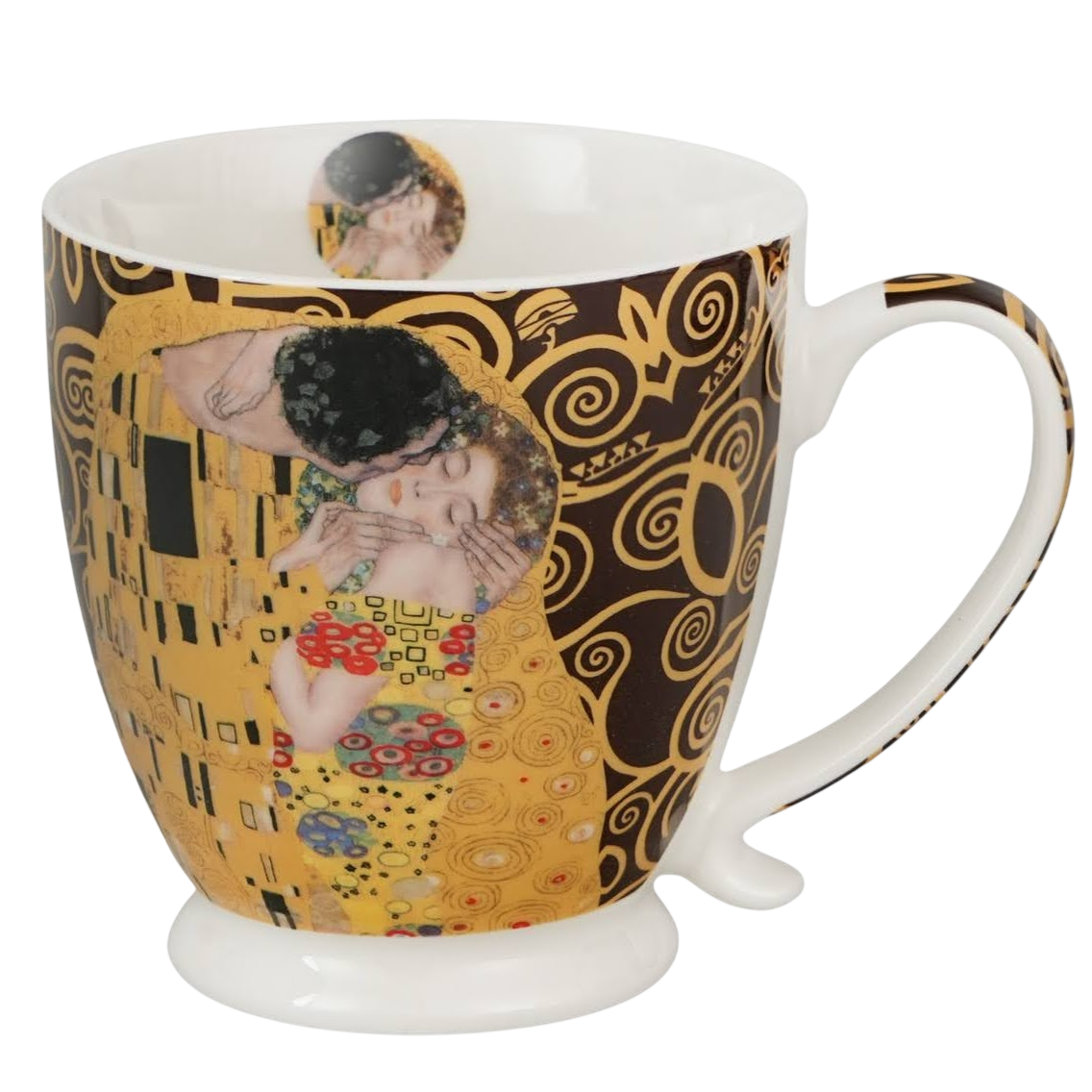 Duo Art Gallery Collection Becher Klimt – The Kiss (Brown) 480 ml