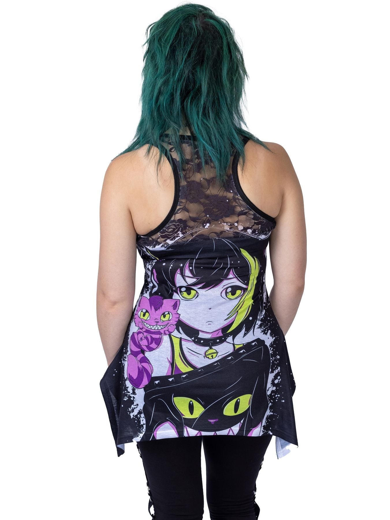 Lost Way Tank Top – Frontansicht Model Ganzkörper