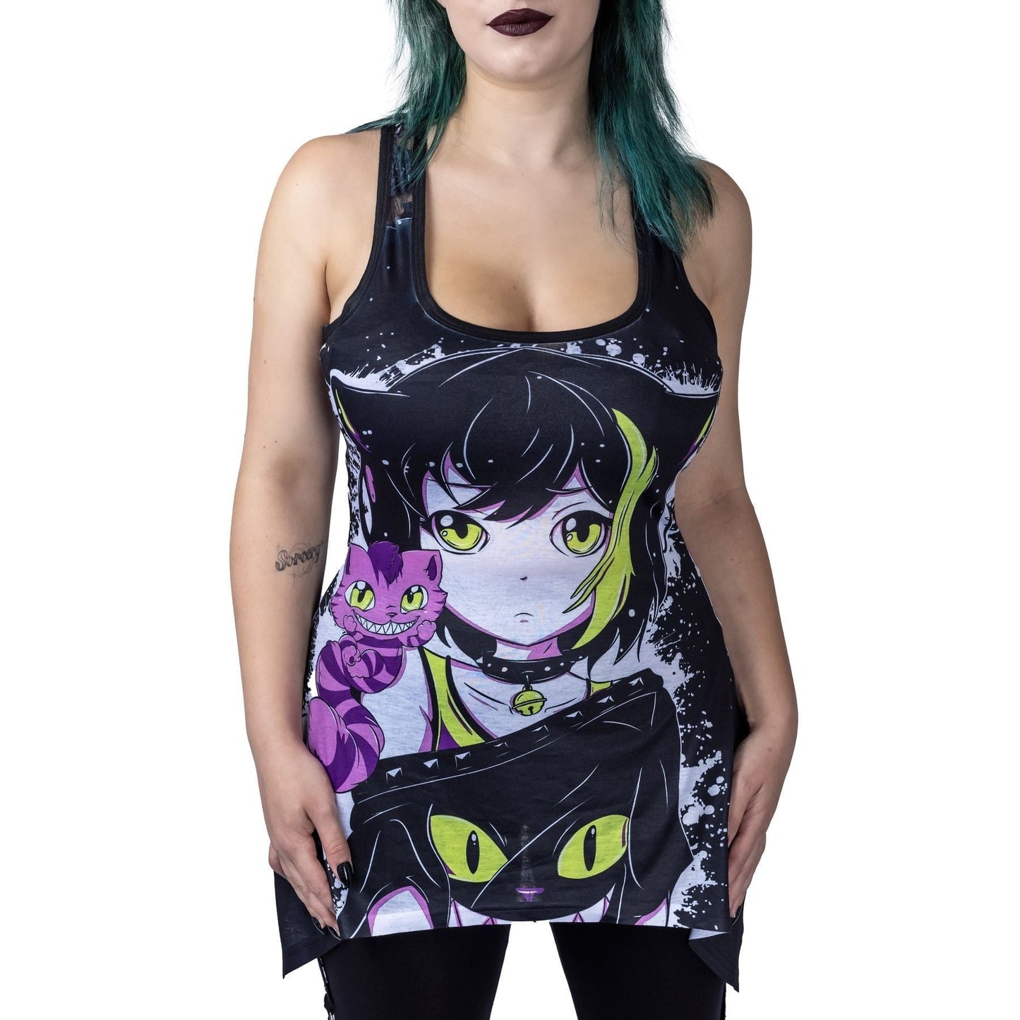 Lost Way Tank Top – Rückenansicht Spitze Detail
