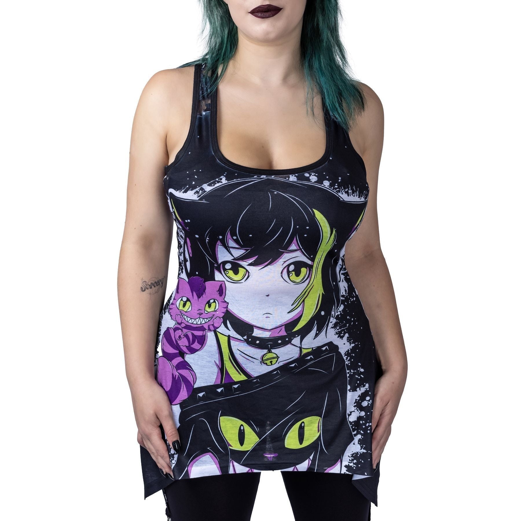 Lost Way Tank Top – Rückenansicht Spitze Detail