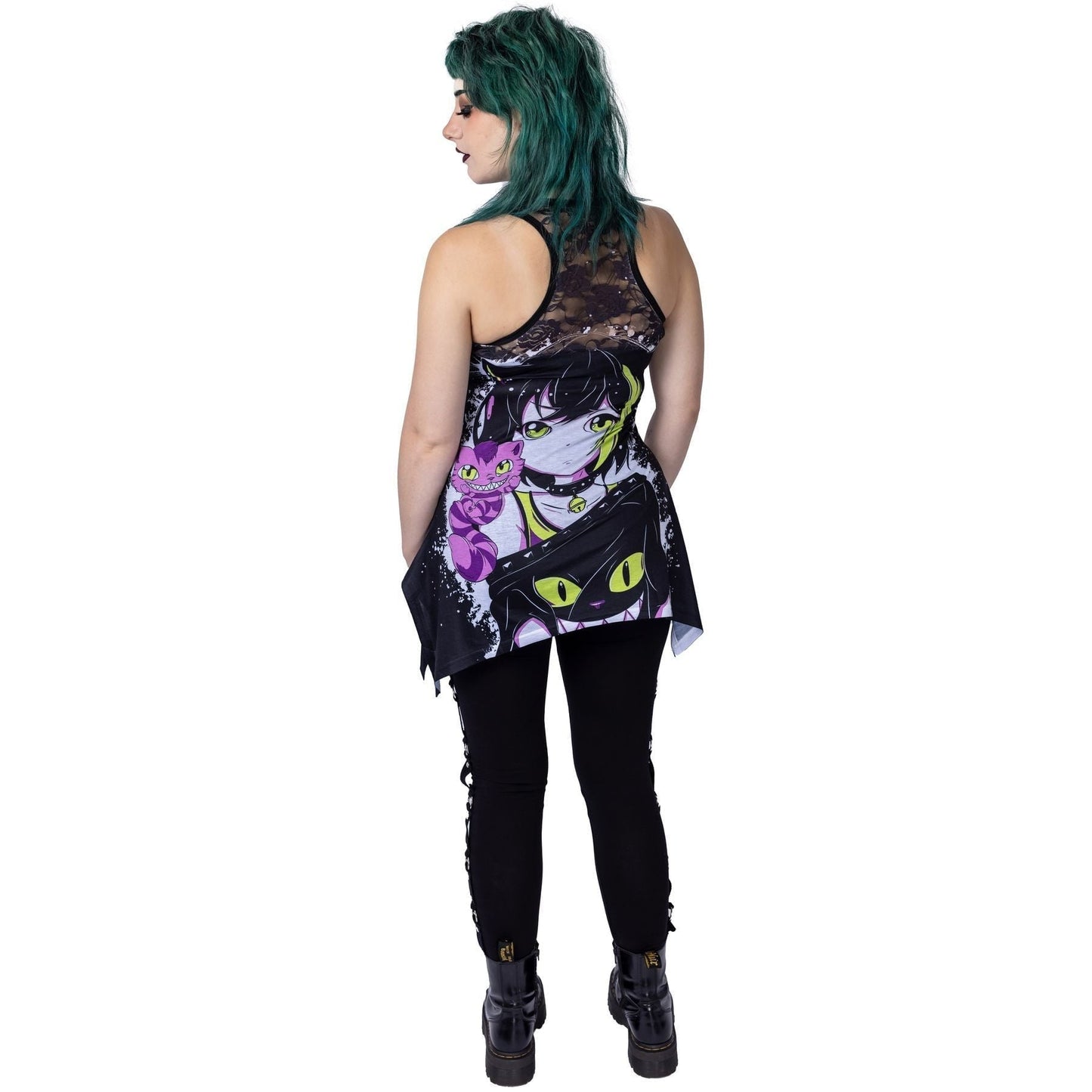 Lost Way Tank Top – Seitenansicht Saum Detail