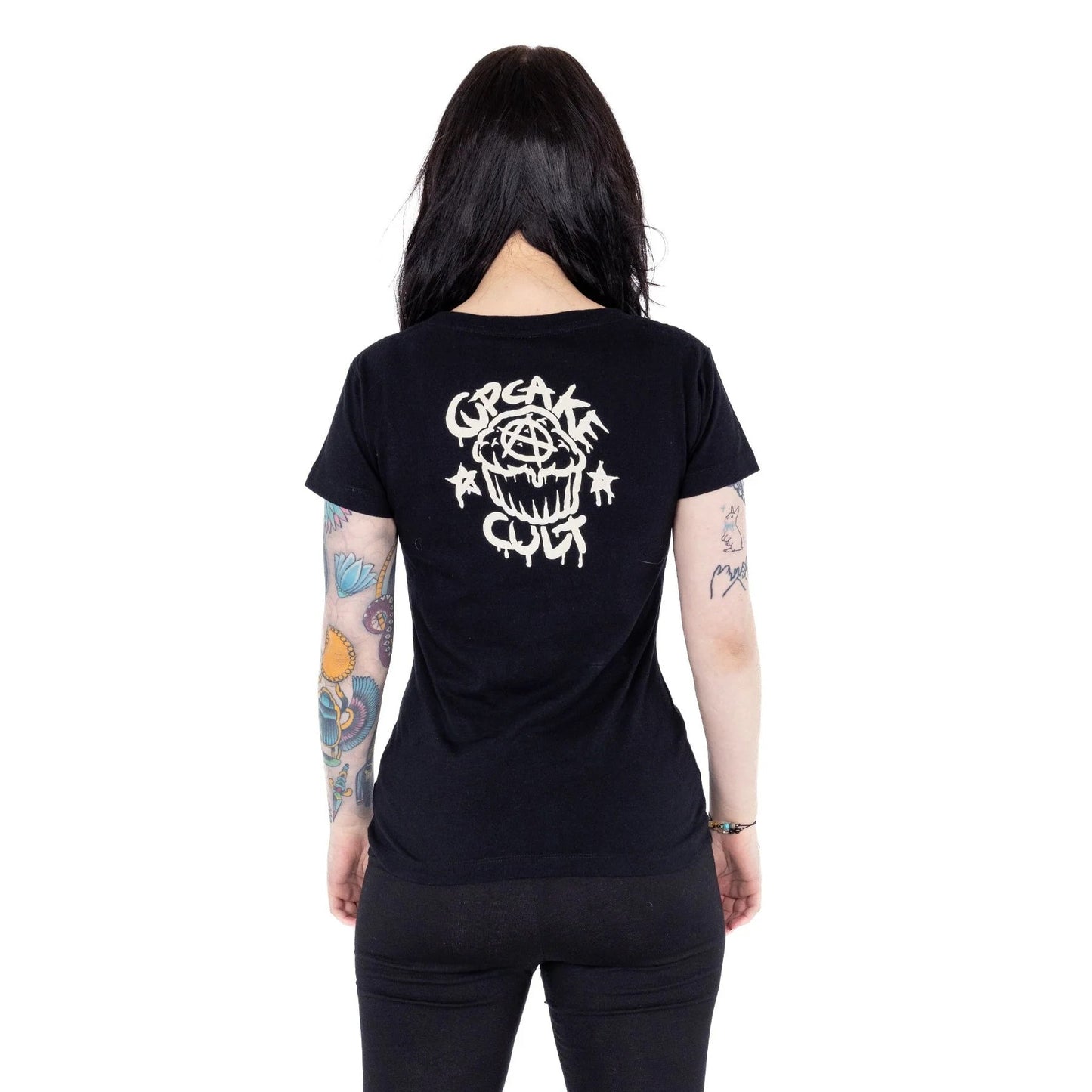 Anime Gothic Top Midnight Kitty T-Shirt – Cupcake Cult