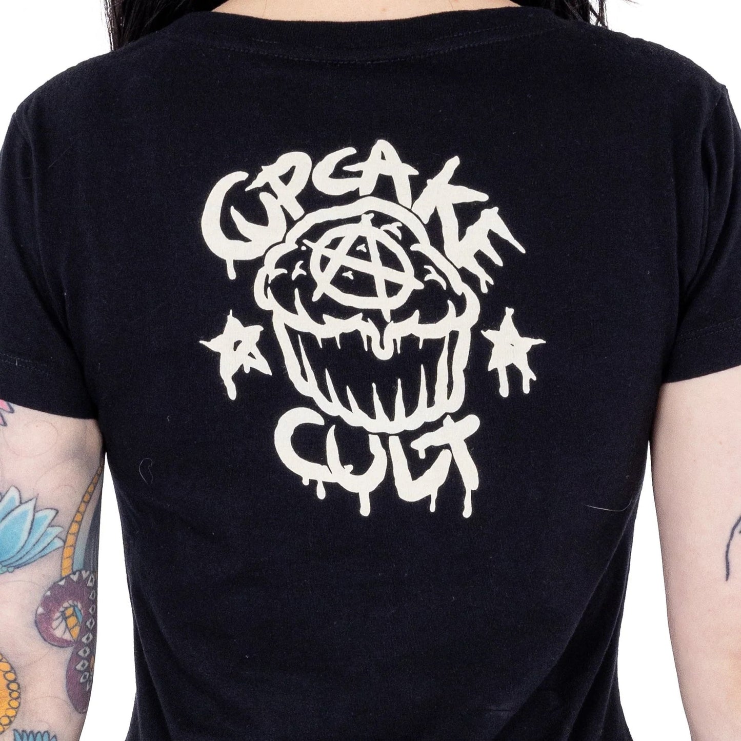 Anime Gothic Top Midnight Kitty T-Shirt – Cupcake Cult