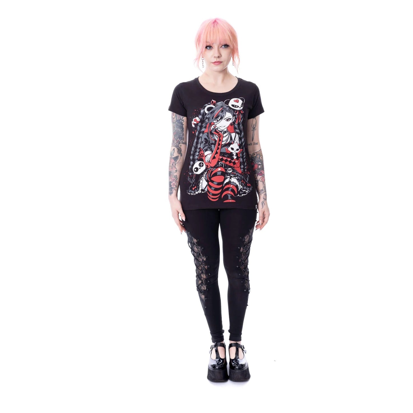 Panda Cult T-Shirt – Killer Panda x Cupcake Cult Anime Shirt