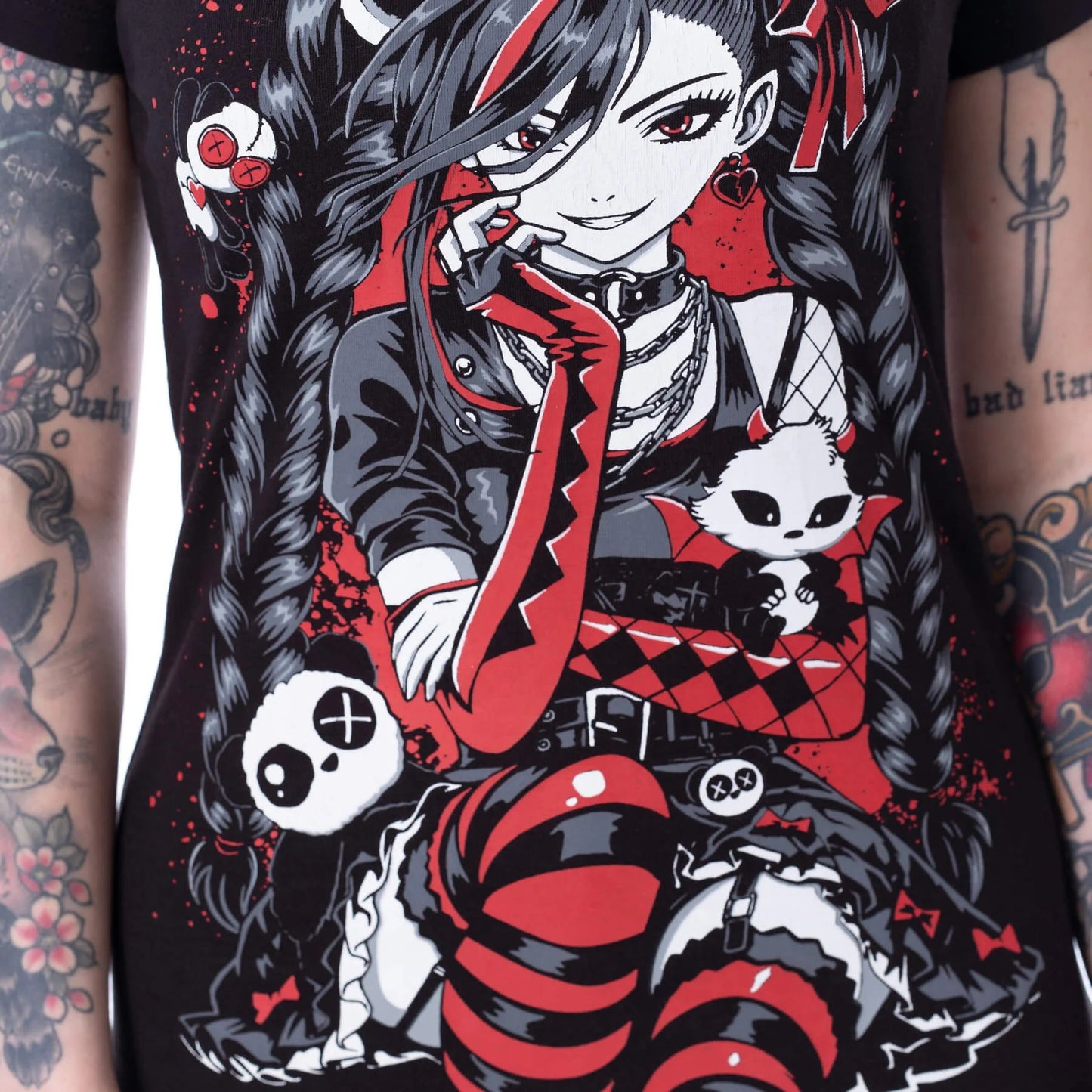 Panda Cult T-Shirt – Killer Panda x Cupcake Cult Anime Shirt