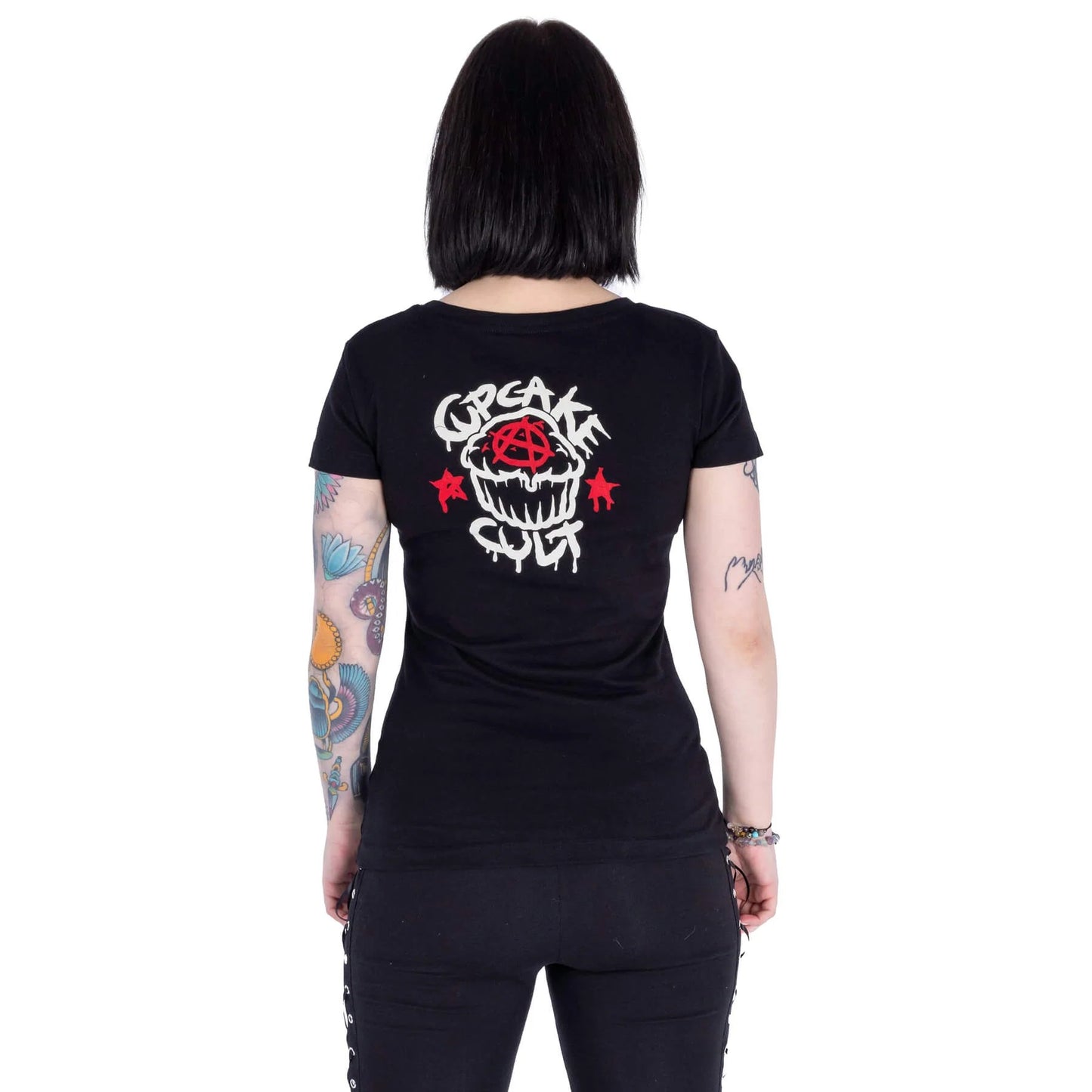 Psychotic Girl T-Shirt von Cupcake Cult - Gothic Anime Top