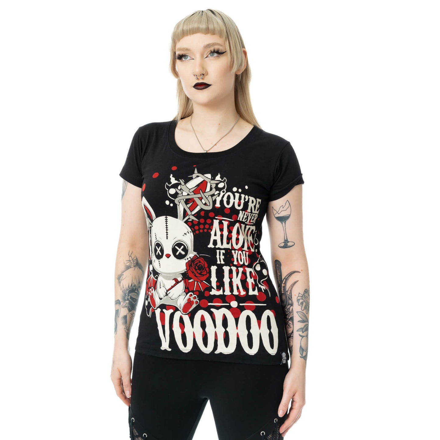 Ritual Bunny T-Shirt – Model Frontansicht