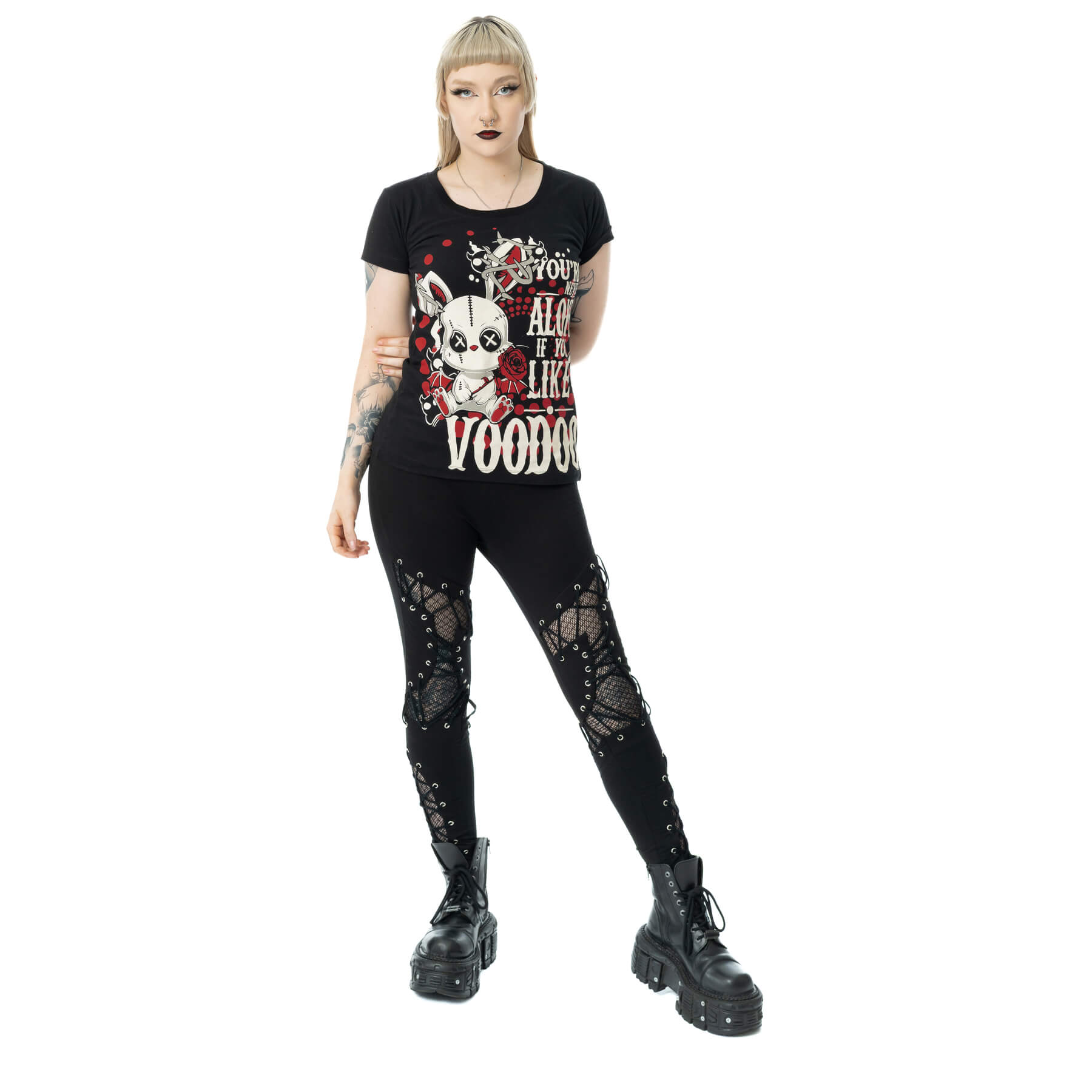 Ritual Bunny T-Shirt – Detailansicht Logo hinten