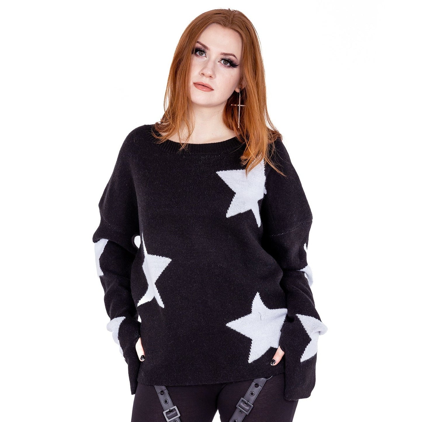 Seeing Stars Jumper – Frontansicht Ghost Mannequin