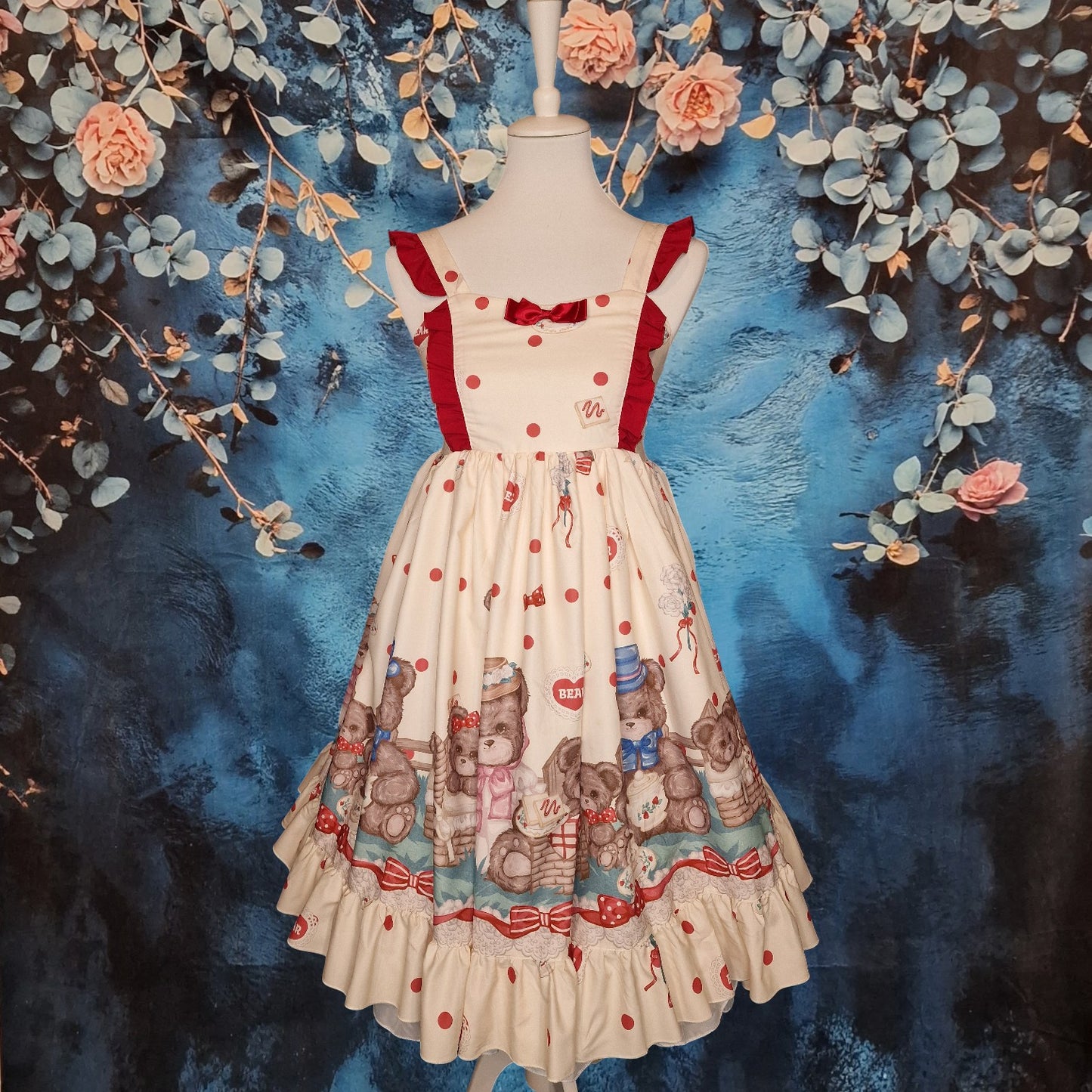 Sweet Lolita "Teddys" JSK mit Volant