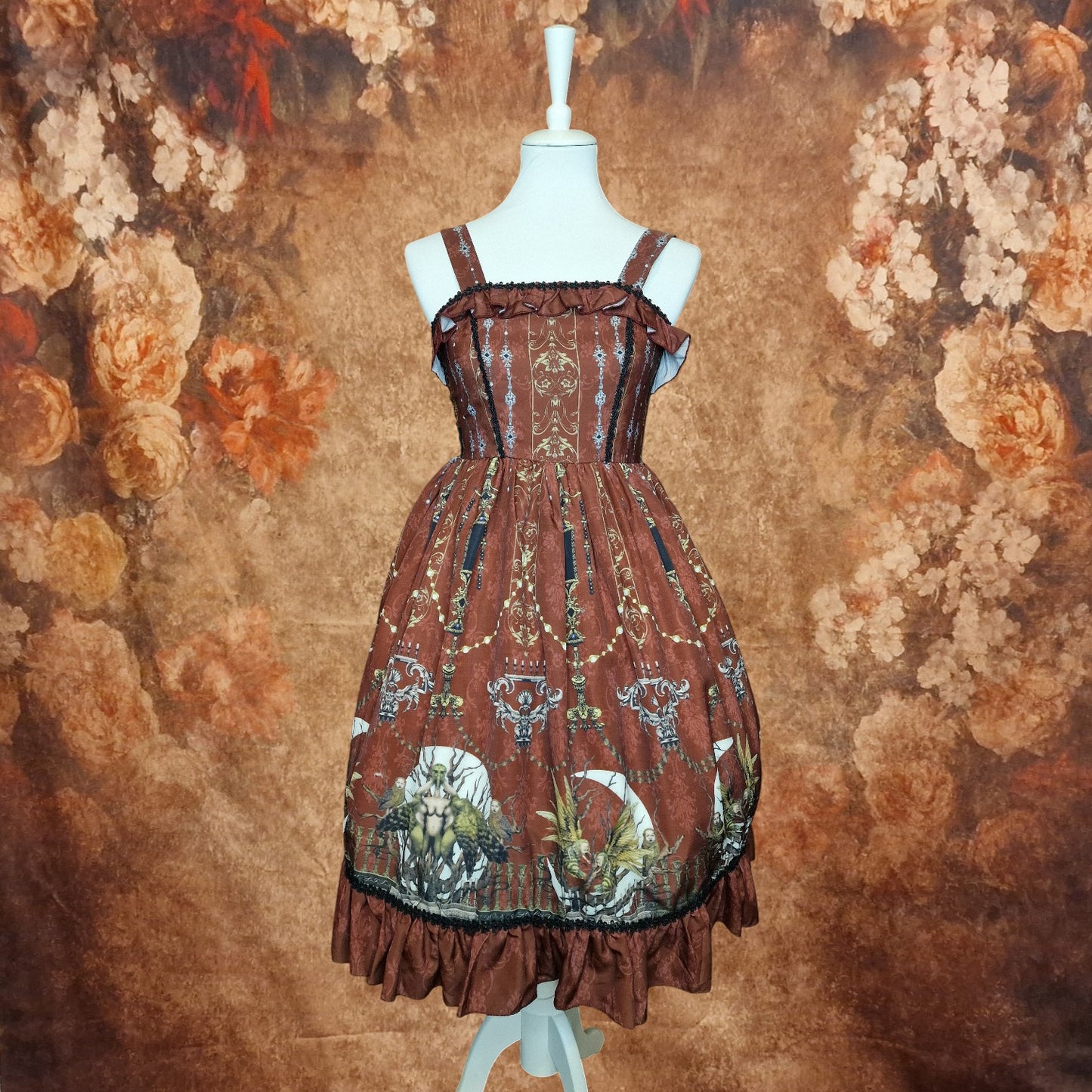 Gothic Lolita Kleid vintage Look "Altar of the moon"