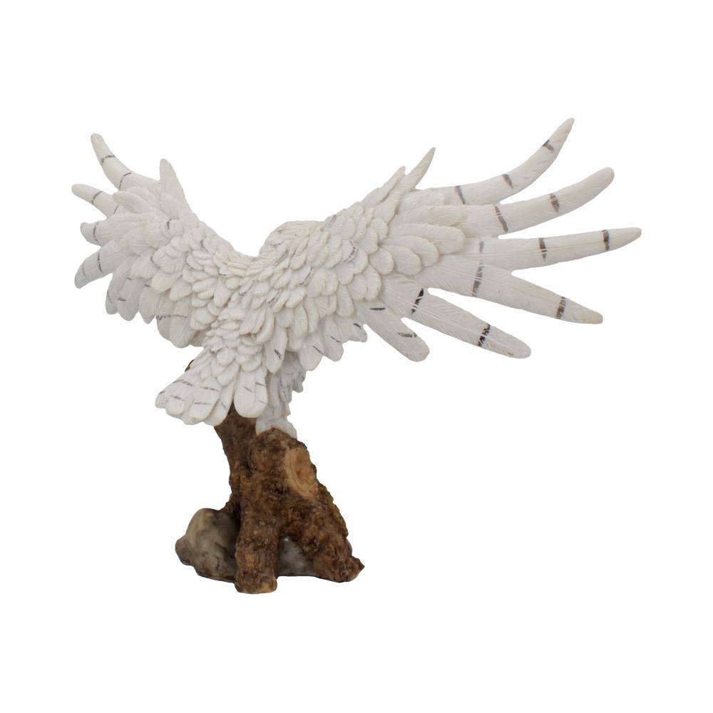 Snowy Rest – Schneeeule Dekofigur 38 cm