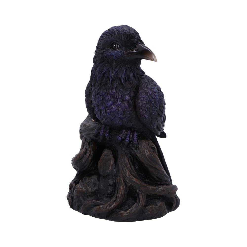 Gothic Räucherkegelhalter Raven Roost  17 cm Gothic Dekofigur