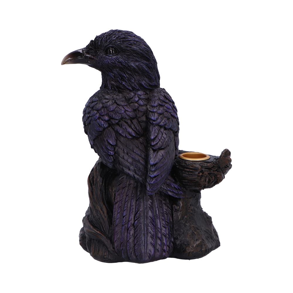 Gothic Räucherkegelhalter Raven Roost  17 cm Gothic Dekofigur