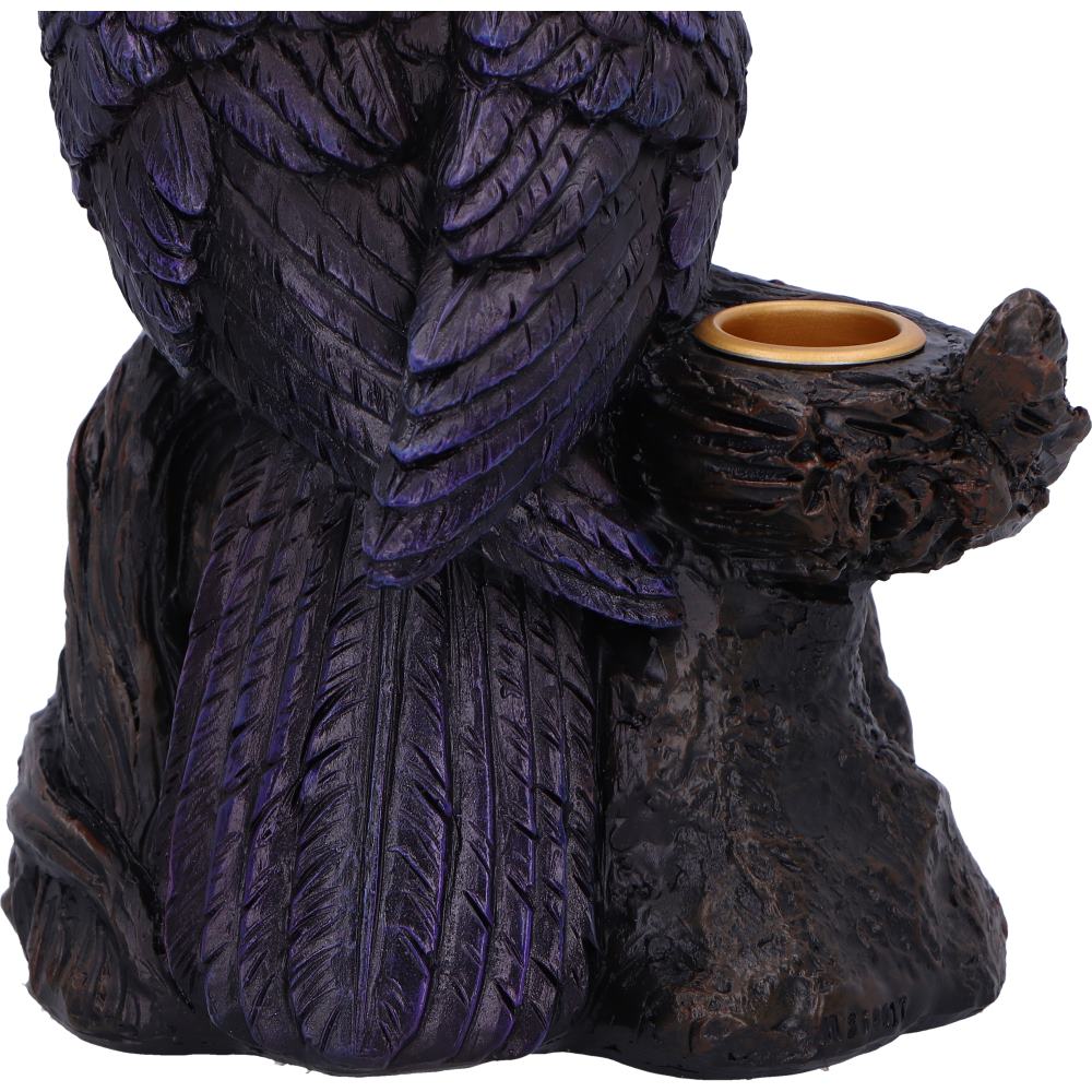 Gothic Räucherkegelhalter Raven Roost  17 cm Gothic Dekofigur