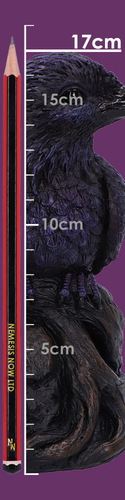 Gothic Räucherkegelhalter Raven Roost  17 cm Gothic Dekofigur