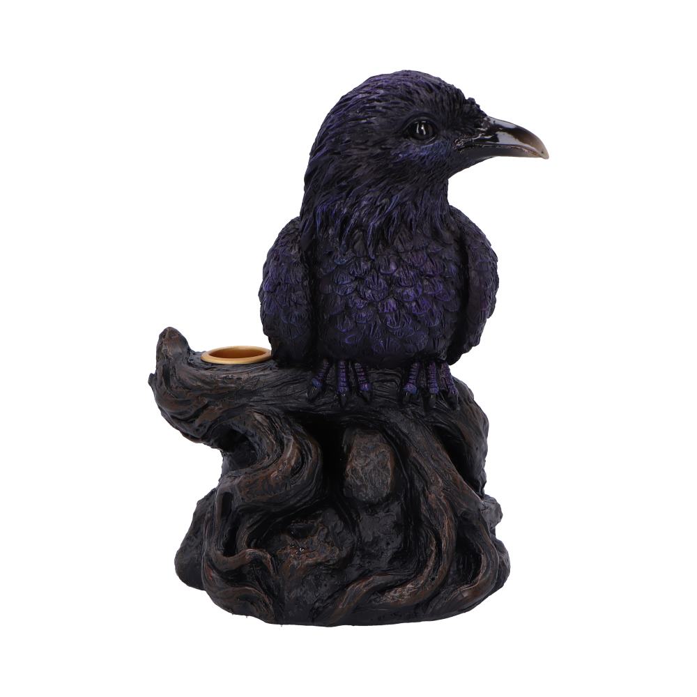 Gothic Räucherkegelhalter Raven Roost  17 cm Gothic Dekofigur