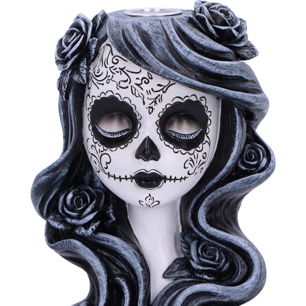 Flor de Muerte – Rückfluß Räucherkegelhalter Día de los Muertos