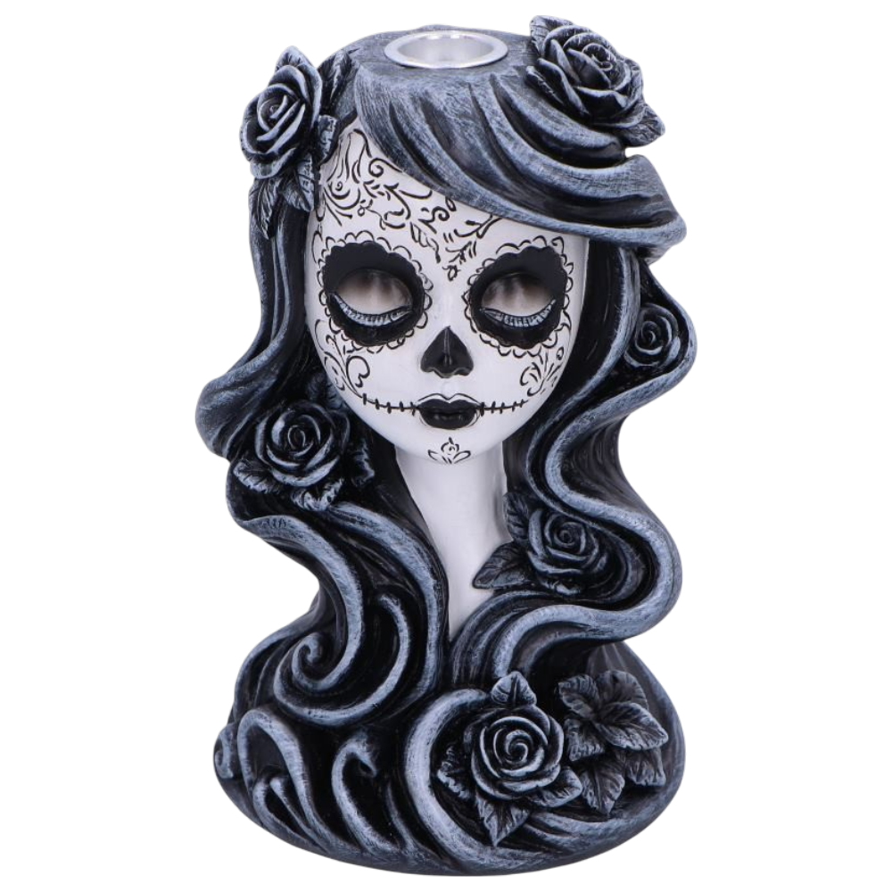 Flor de Muerte – Rückfluß Räucherkegelhalter Día de los Muertos