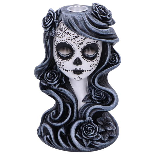 Flor de Muerte – Rückfluß Räucherkegelhalter Día de los Muertos