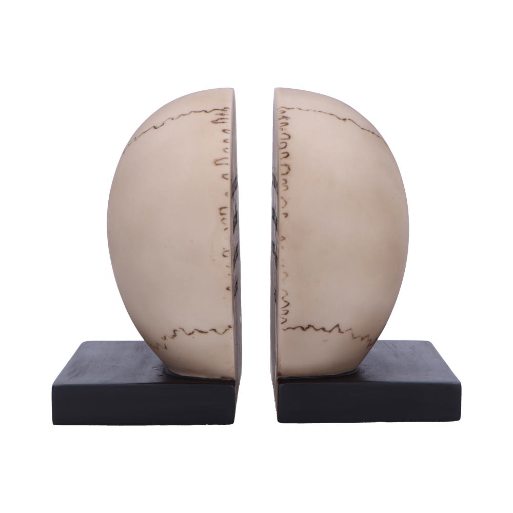 Final Chapter – Totenschädel Buchstützen 2er-Set 15 cm Gothic Skull Deko